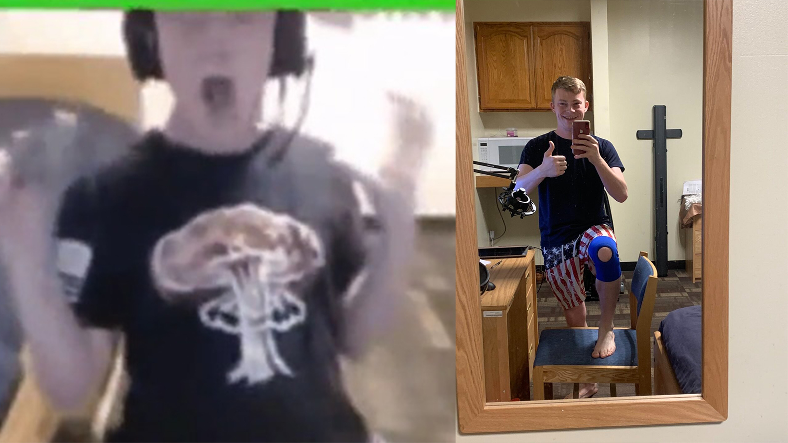 Phản ứng thái quá, nam streamer tự làm trật khớp gối của mình một cách khó hiểu