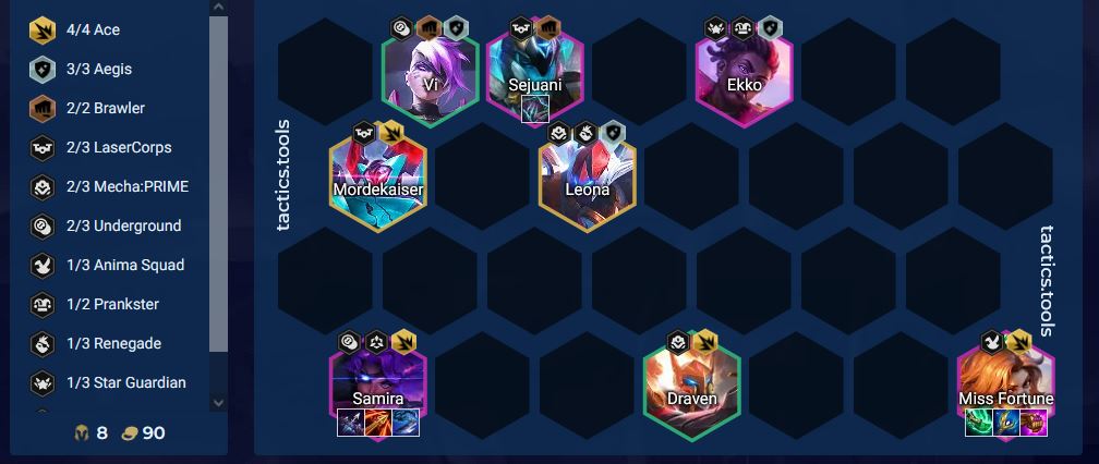 DTCL Mùa 8: Hướng dẫn Top đội hình Chủ Lực mạnh nhất Rank Kim Cương meta 13.5