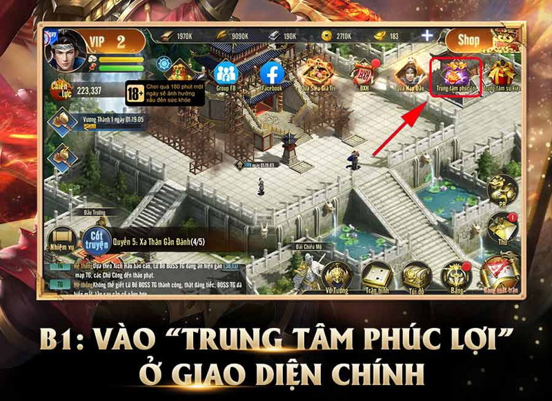 Hướng dẫn cách nhập và tổng hợp Giftcode Kiêu Hùng Tam Quốc mới nhất năm 2023