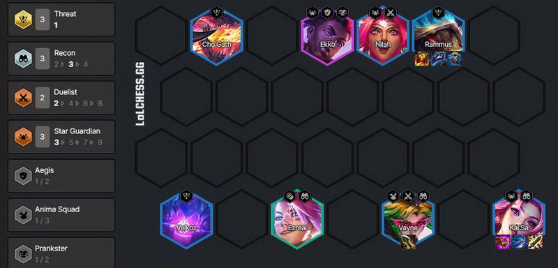 DTCL Mùa 8: Hướng dẫn Top đội hình Đặc Nhiệm Kai'sa mạnh nhất 13.5 Rank Cao Thủ