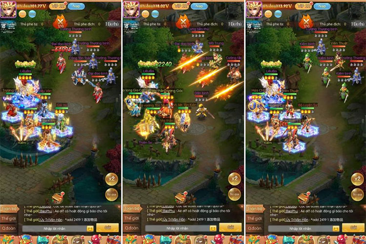 Tướng & trang bị thể hiện lối chơi cực chất của Cực Loạn 3Q