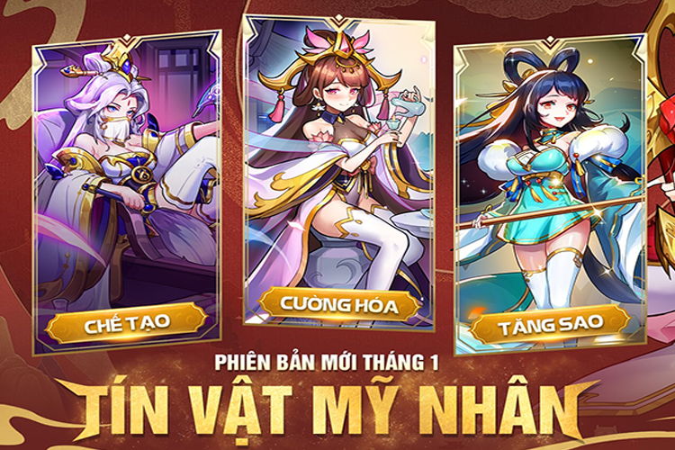 “Tín Vật Mỹ Nhân” ra mắt hôm nay – phiên bản mới và tính năng thăng cấp sức mạnh siêu hot từ OMG 3Q 