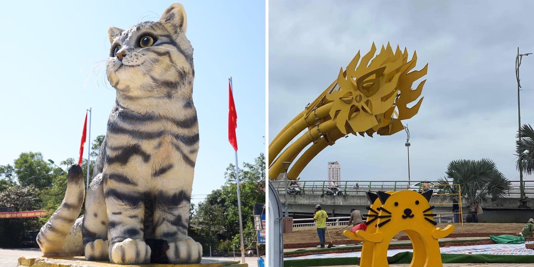 Tổng hợp toàn bộ tượng mèo tại Việt Nam chào mừng năm Quý Mão 2023!