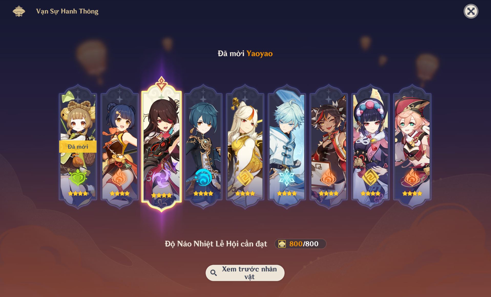 Genshin Impact: Bảng phân tích nhân vật 4 sao bạn nên chọn từ Tết Hải Đăng