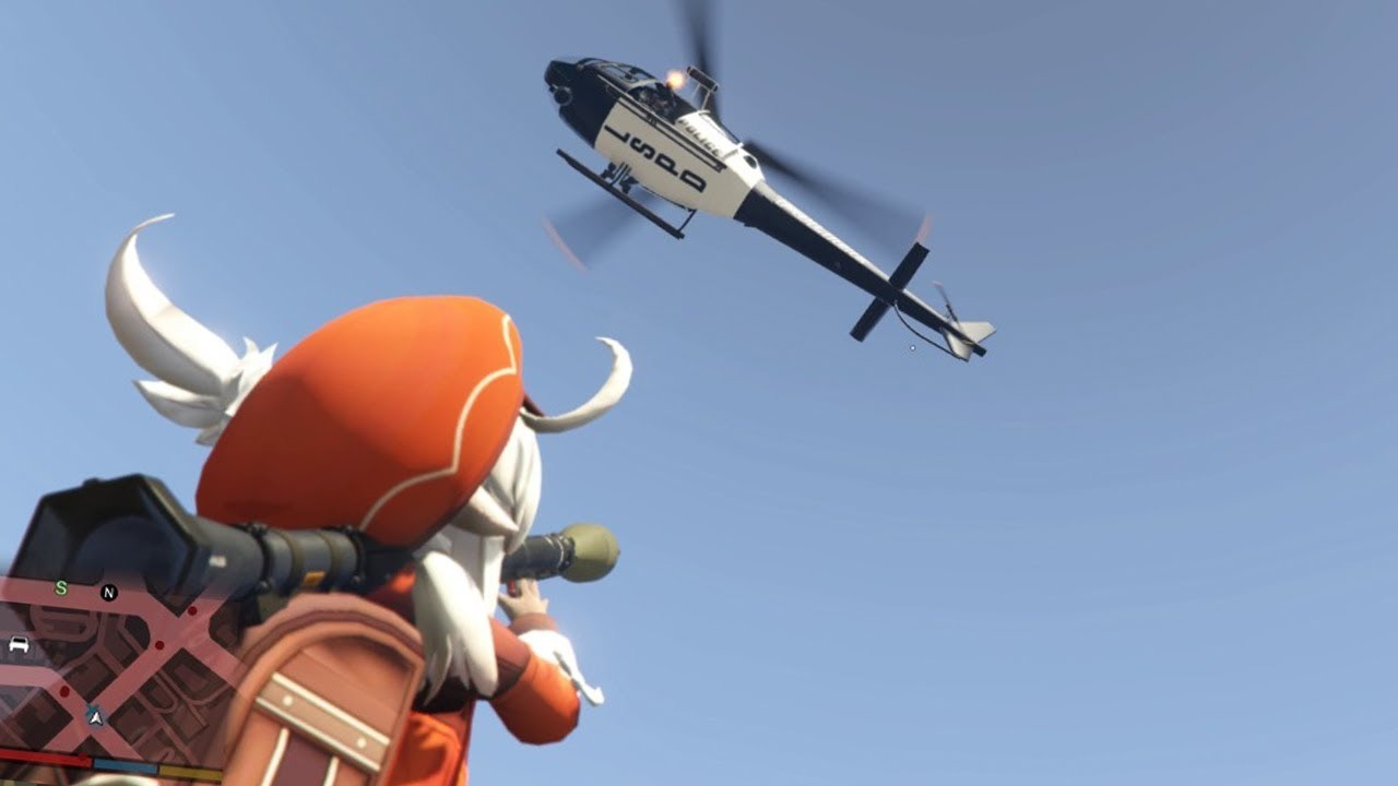 Sẽ thế nào nếu Genshin Impact có màn hình chờ mang phong cách GTA?