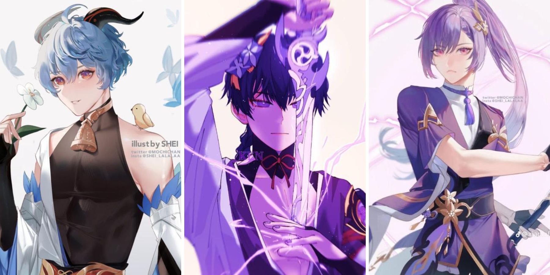 Fanart Genshin Impact: Khi các waifu vạn người mê chuyển giới thành husbando!