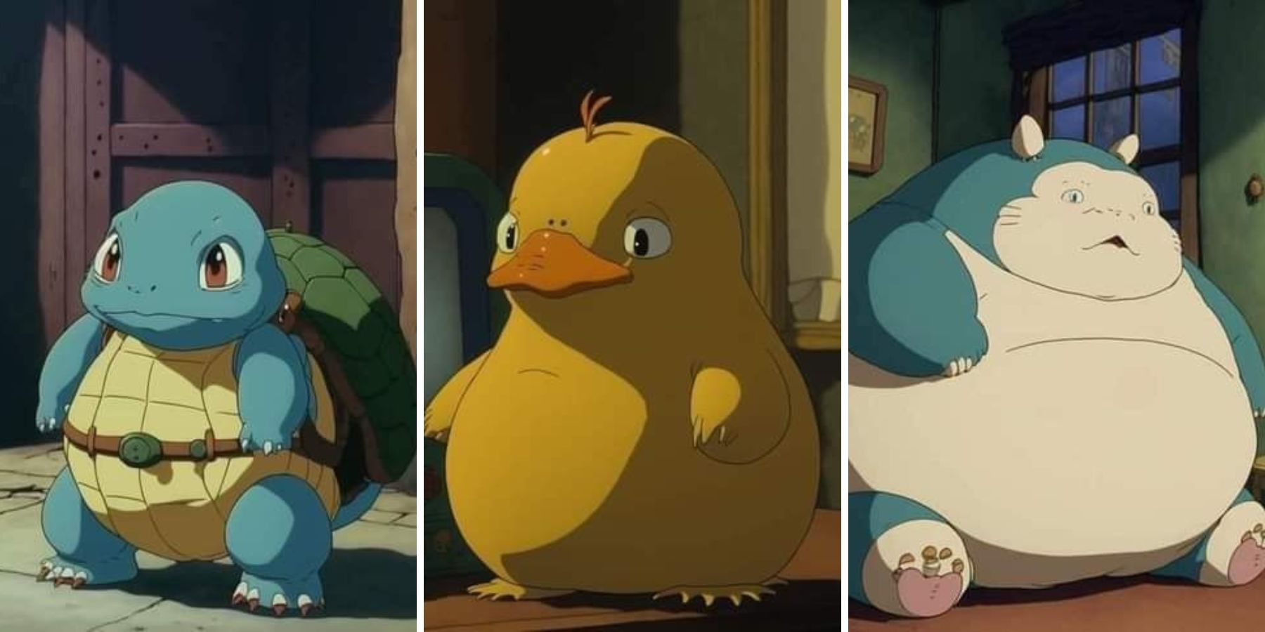 Tỉnh cả ngủ với loạt hình ảnh Pokemon được AI vẽ theo phong cách Ghibli!