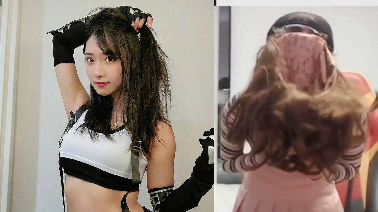 Đang stream thì rơi tóc giả, nữ streamer khiến fan được một phen cười như được mùa