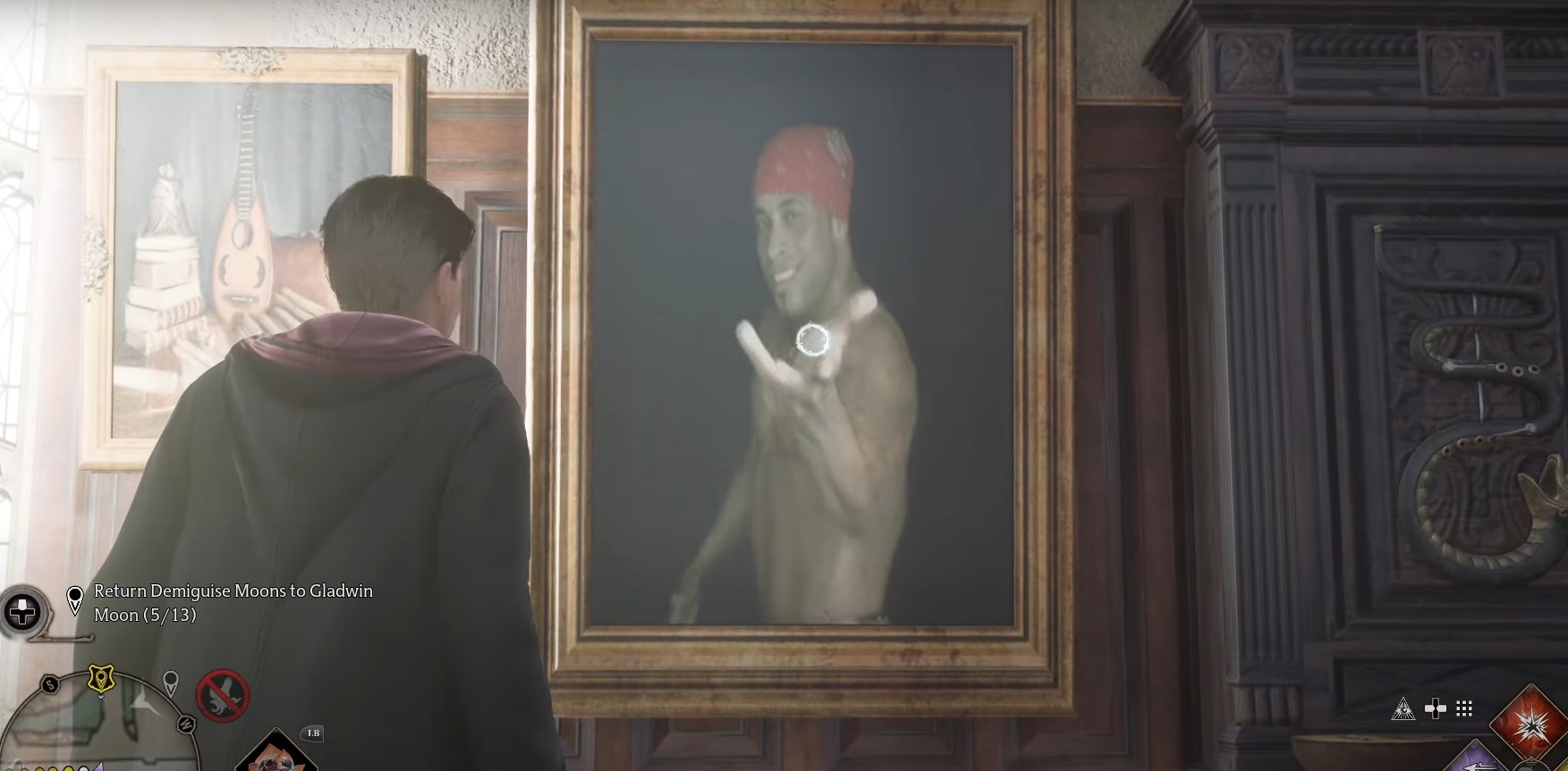 Game thủ Hogwarts Legacy mang idol Ricardo Milos vào trong game cực chất