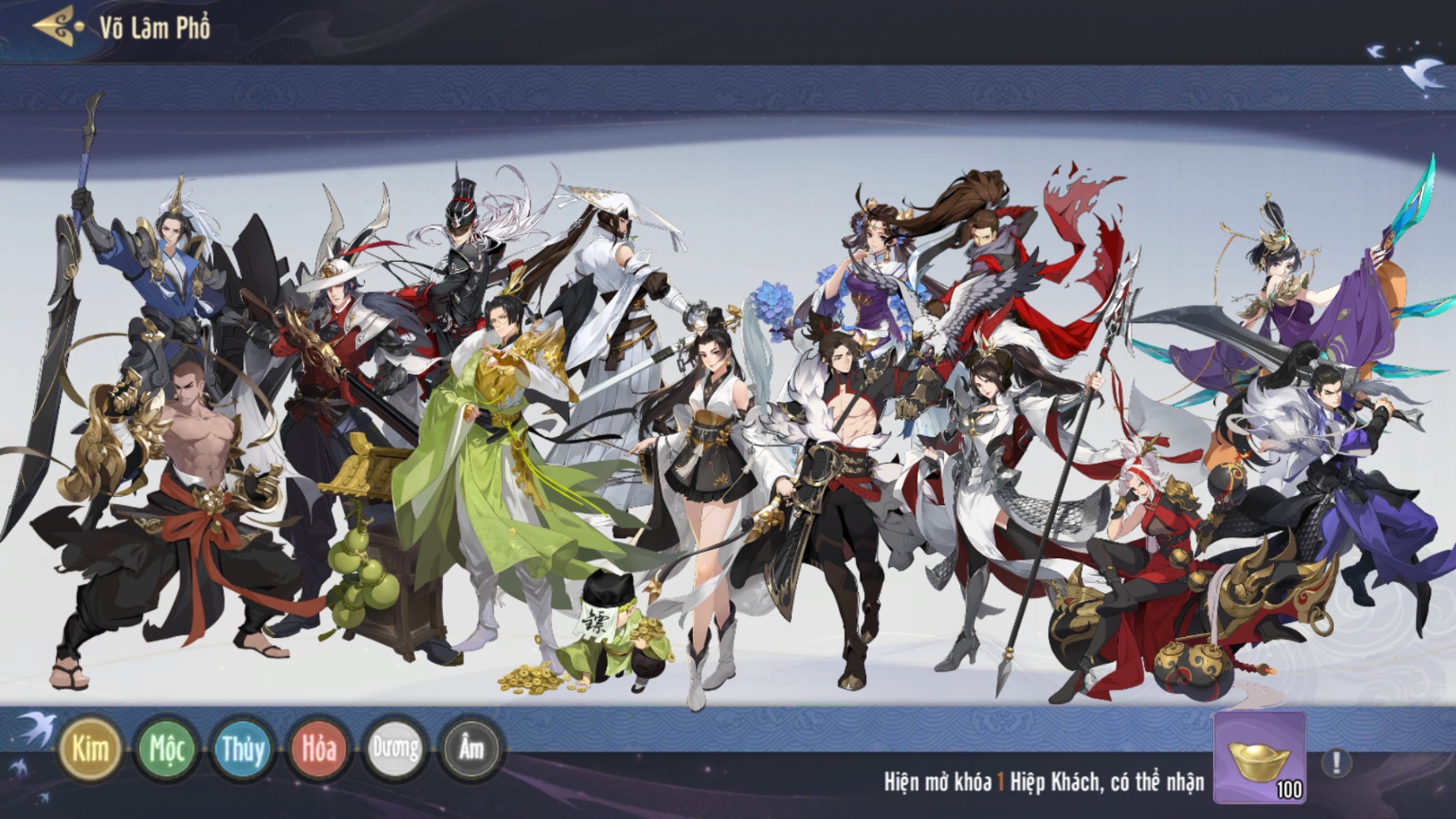 Võ Lâm Nhàn Hiệp VNG: Điểm danh “chân ái” trong mọi đội hình của game thủ