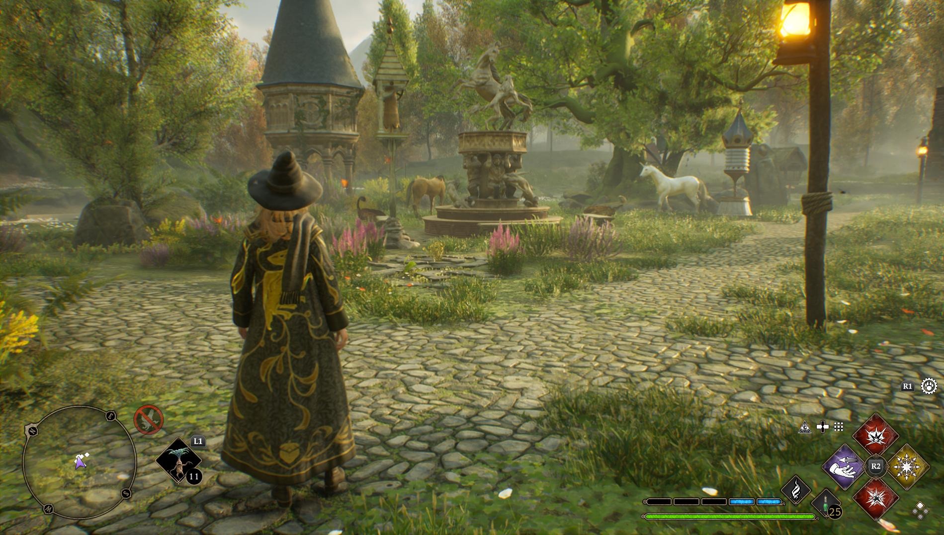 Khi game thủ Hogwarts Legacy trổ tài xây dựng như trong The Sims với tính năng Vivarium