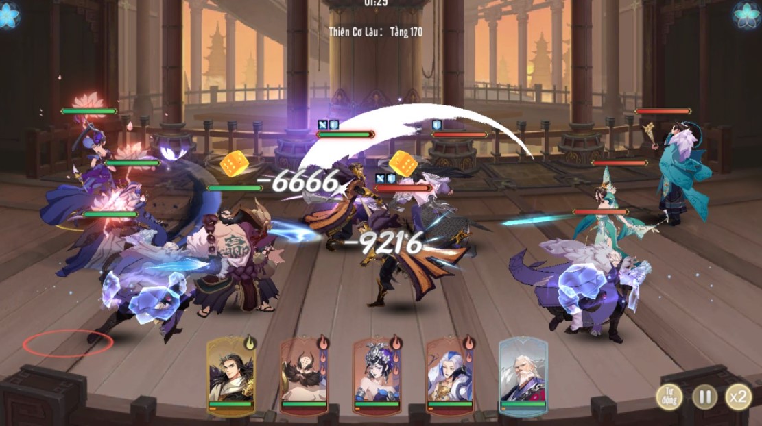 Võ Lâm Nhàn Hiệp VNG: Nên chơi đội hình cùng hệ hay khác hệ?