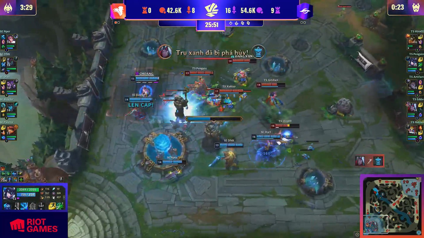 LMHT: Game thủ Việt phẫn nộ trước pha quăng game của Team Secret trước SBTC Esports