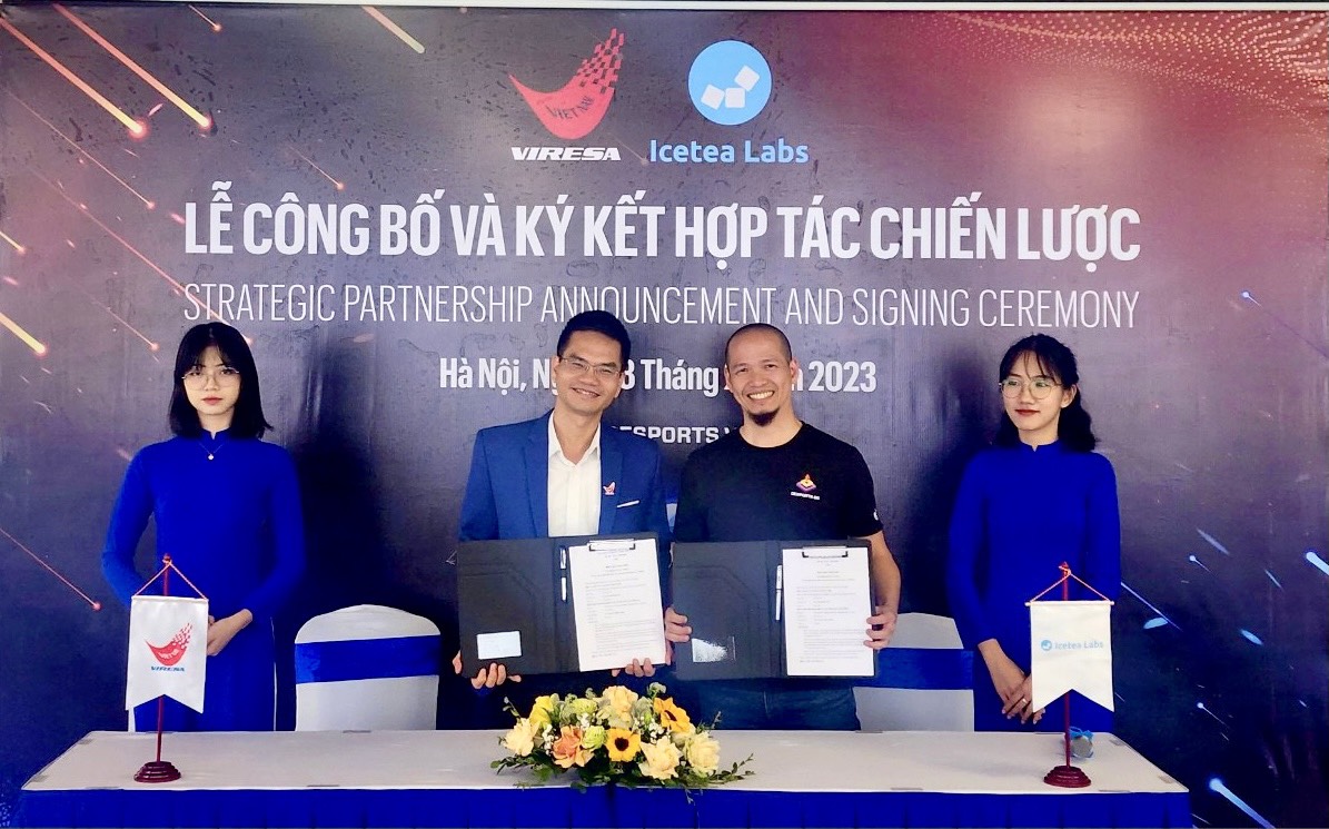Hợp tác toàn diện trong lĩnh vực thể thao điện tử giữa Viresa và Icetea Labs Việt Nam