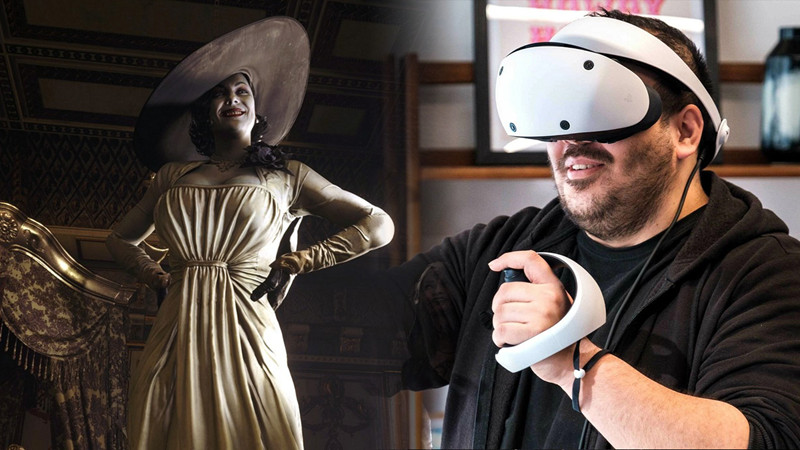 Resident Village gamers want to fulfill their desire to interact with Lady Dimitrescu with PlayStation VR2