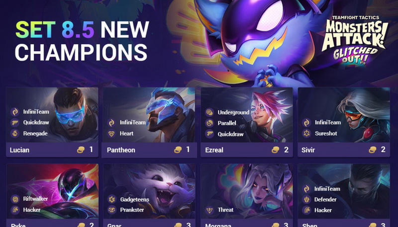 DTCL Mùa 8.5: Chi tiết tất cả Hệ Tộc và Tướng hoàn toàn mới được bổ sung trong 13.6