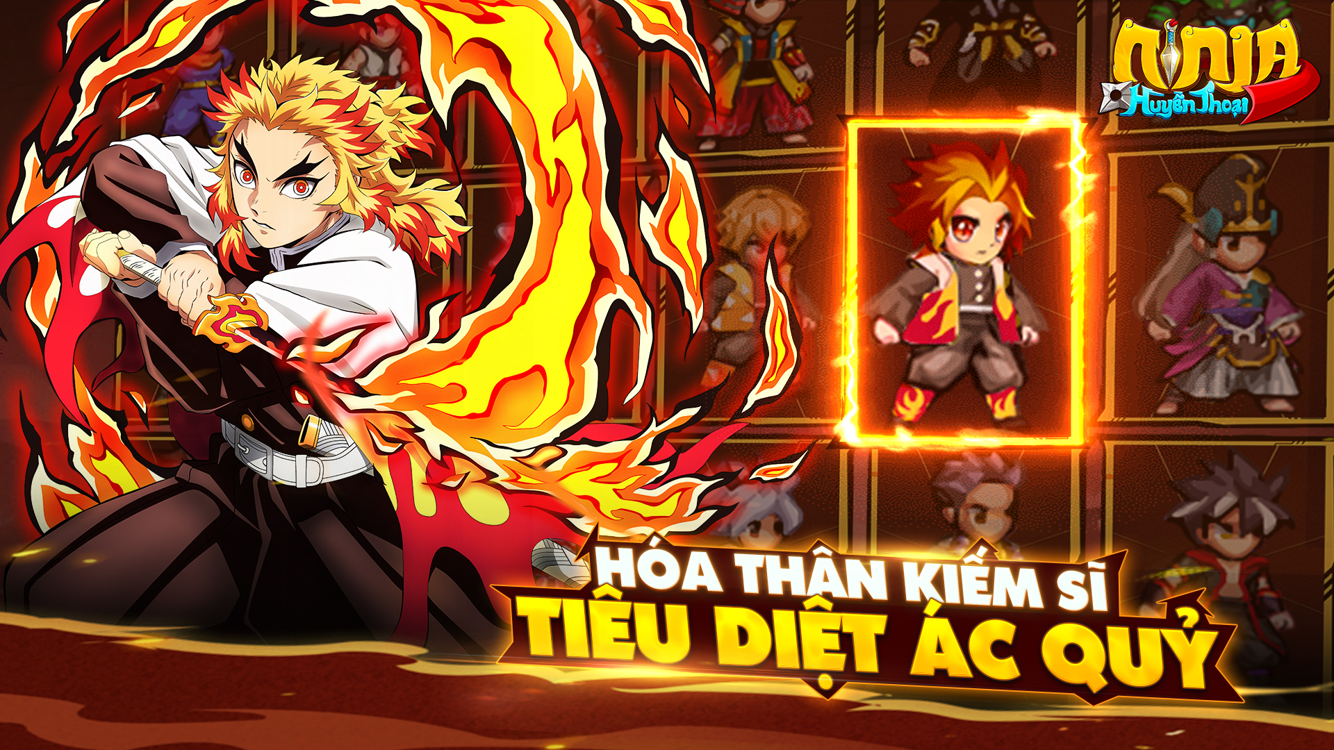 Ninja Huyền Thoại chính thức ra mắt, hóa thân Kiếm Sĩ đại chiến cùng Thập Nhị Nguyệt Quỷ và đua Top nhận iPhone14 Pro Max ngay hôm nay! 