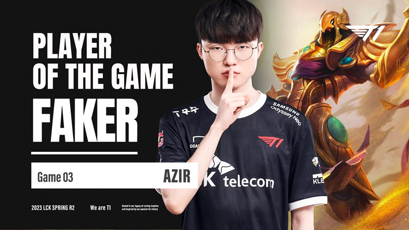 League of Legends: Faker traded harsh words with Azir after the milestone of 100 games in the LCK Spring 2023