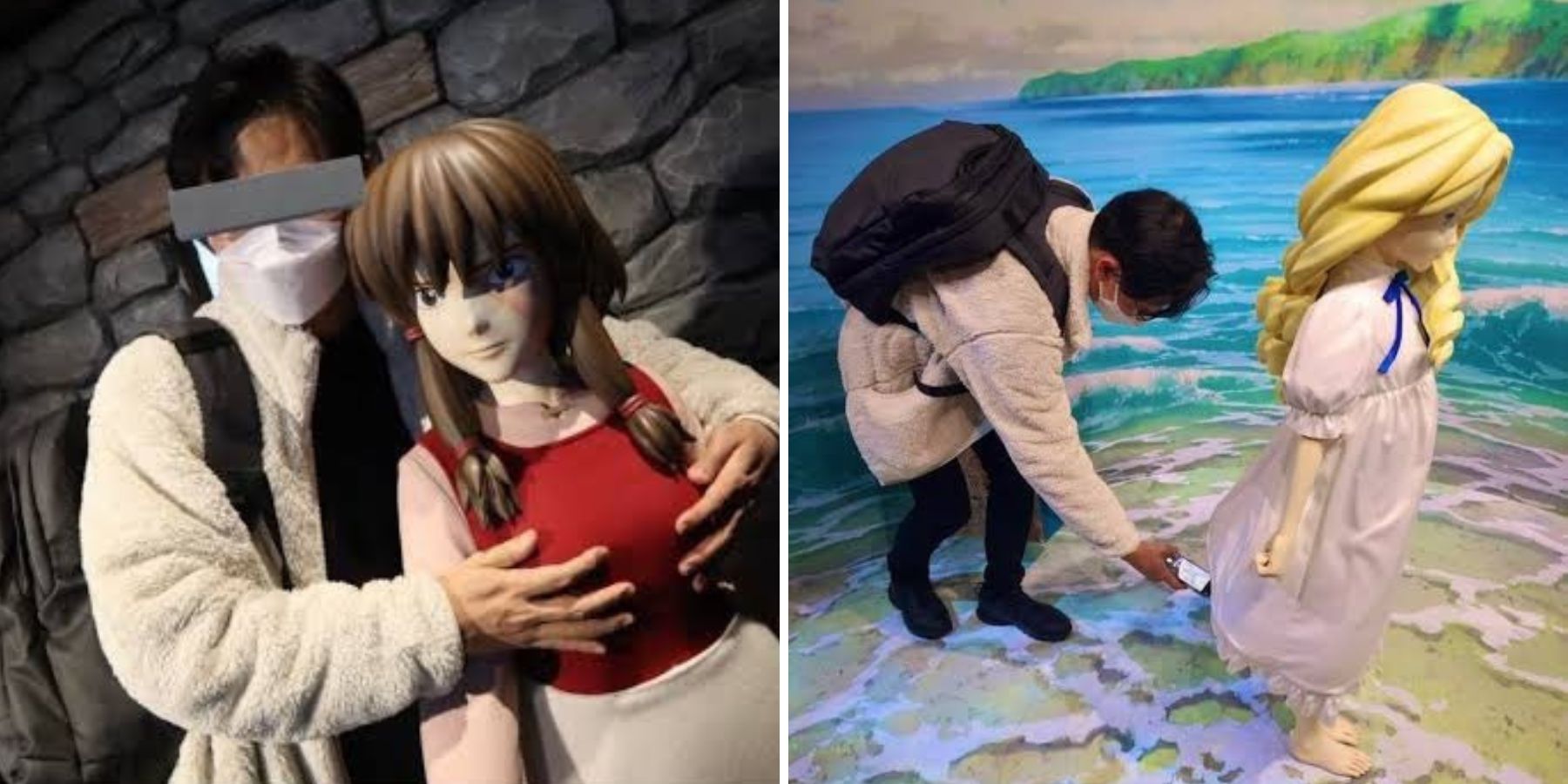 Thực hiện hành vi đồi bại tại công viên Ghibli, nhóm du khách bị xử lý mạnh tay!