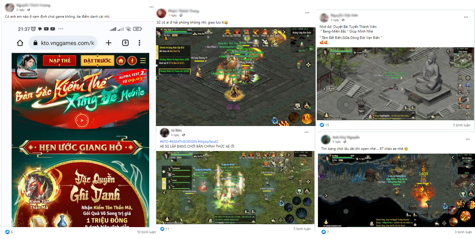 Alpha Test 2 Kiếm Thế Origin - Game thủ ba miền bồi hồi sống lại thời thanh xuân với nhiều kỷ niệm đẹp