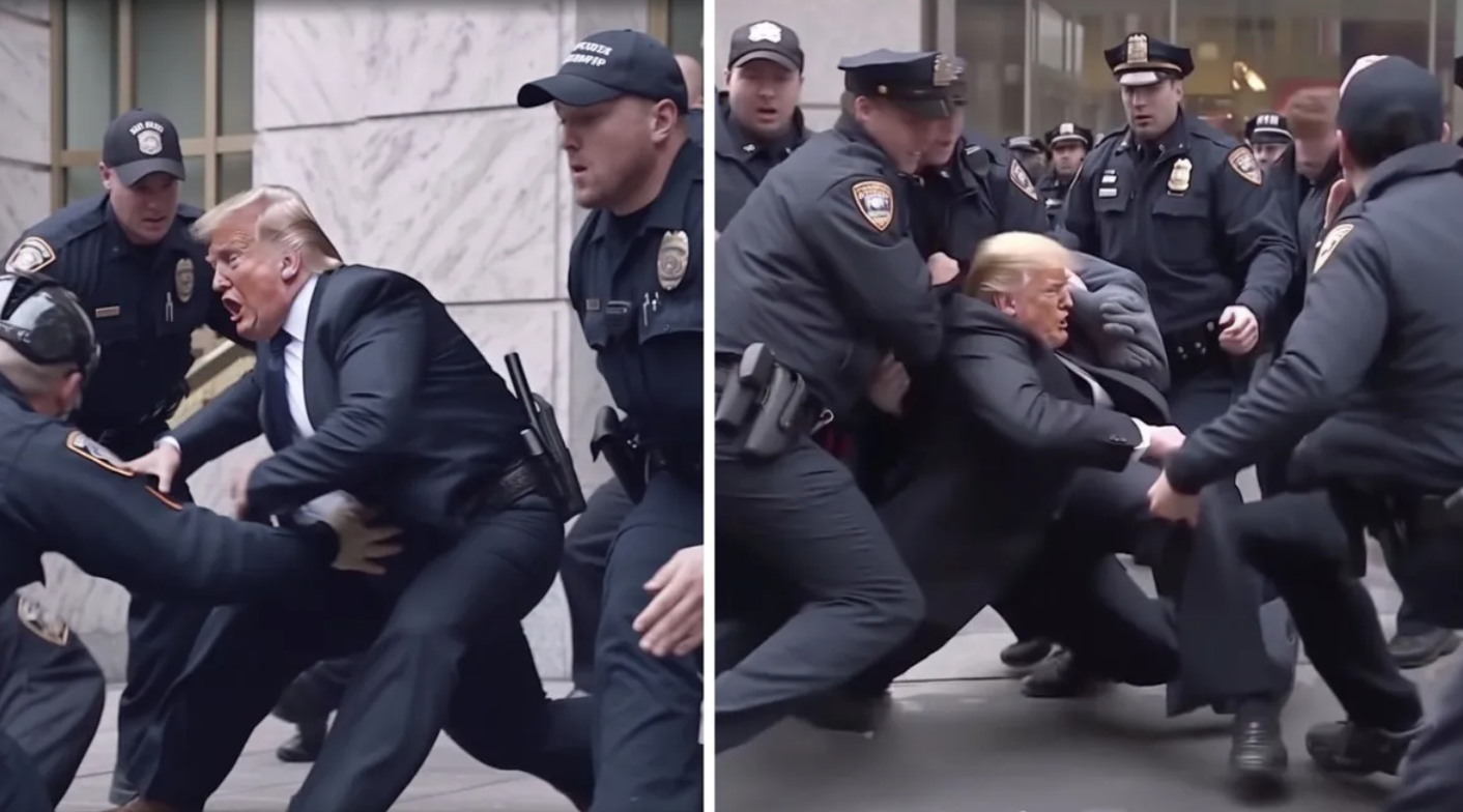 Loạt ảnh Donald Trump bị bắt do AI tạo tràn ngập trên Twitter