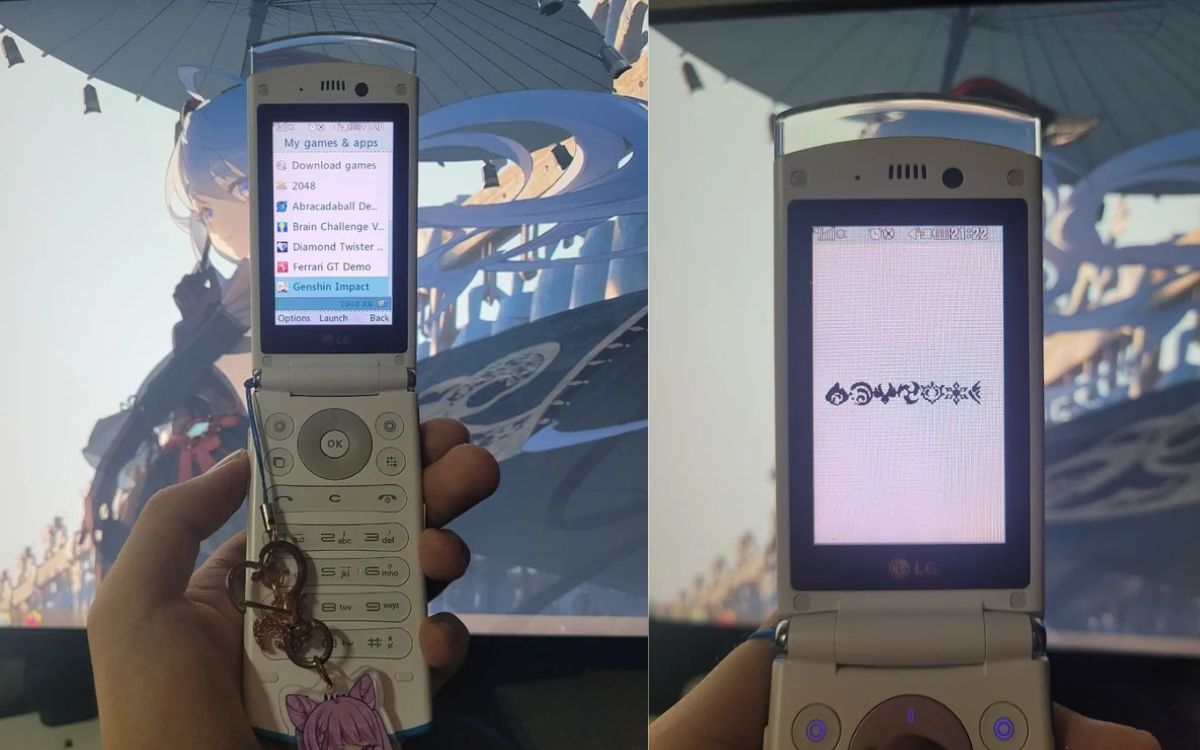 Sẽ thế nào khi Genshin Impact được chơi trên điện thoại gập "thời Tống"?