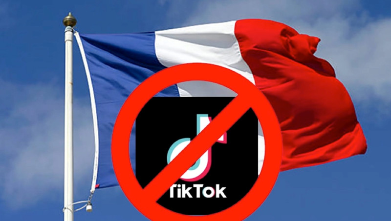 The French government bans the installation of entertainment applications on official phones, including TikTok