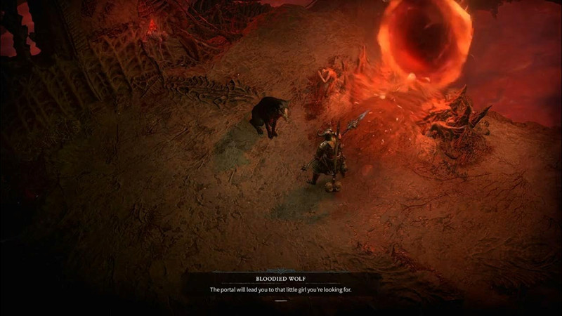 Game thủ Diablo 4 tranh luận về thân phận của Bloodied Wolf bí ẩn