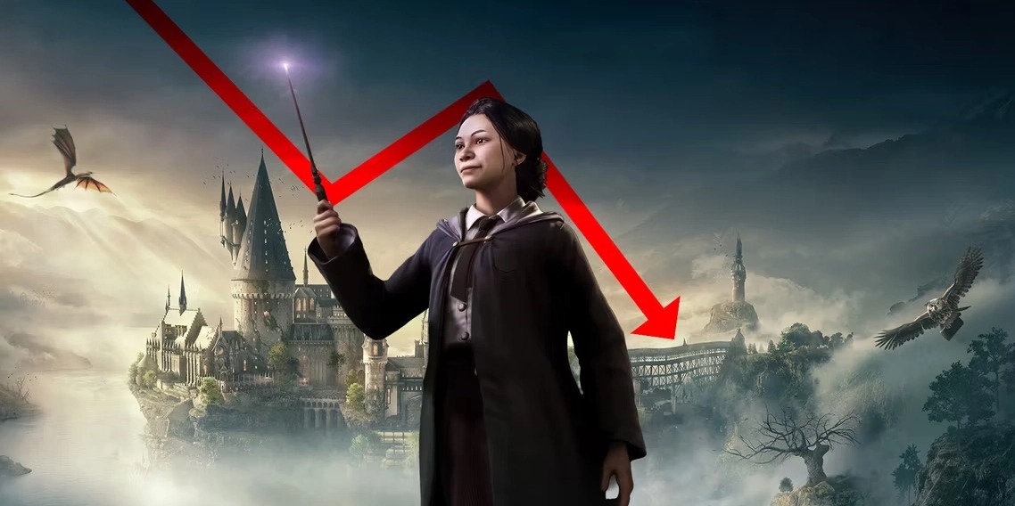 Hogwarts Legacy sụt giảm mạnh về số lượng người chơi, fan chỉ ra nguyên do ngay sau đó