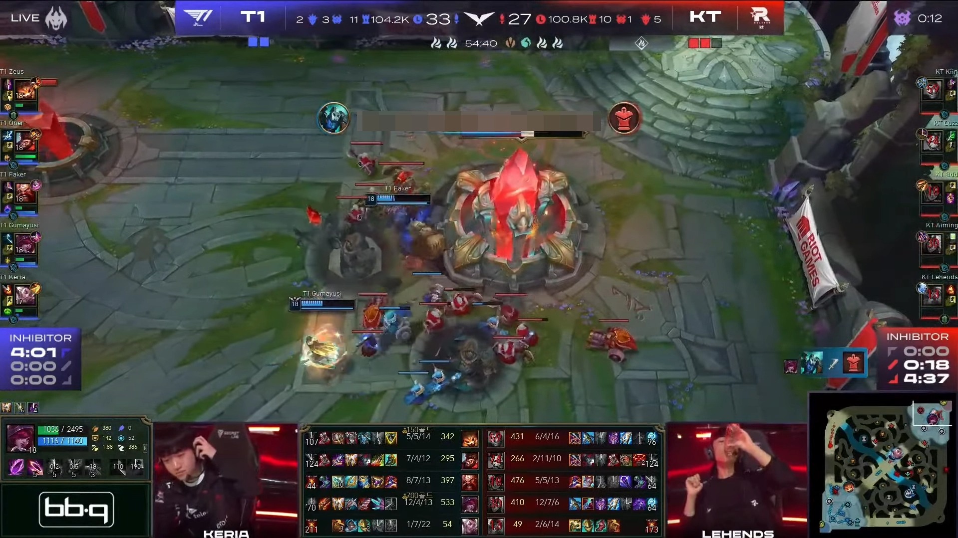 LMHT: T1 khẳng định khả năng hút view của mình thông qua trận đấu dài kỷ lục với KT