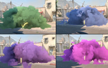 Valve đang thử nghiệm bom khói nhiều màu sắc trong Counter-Strike 2