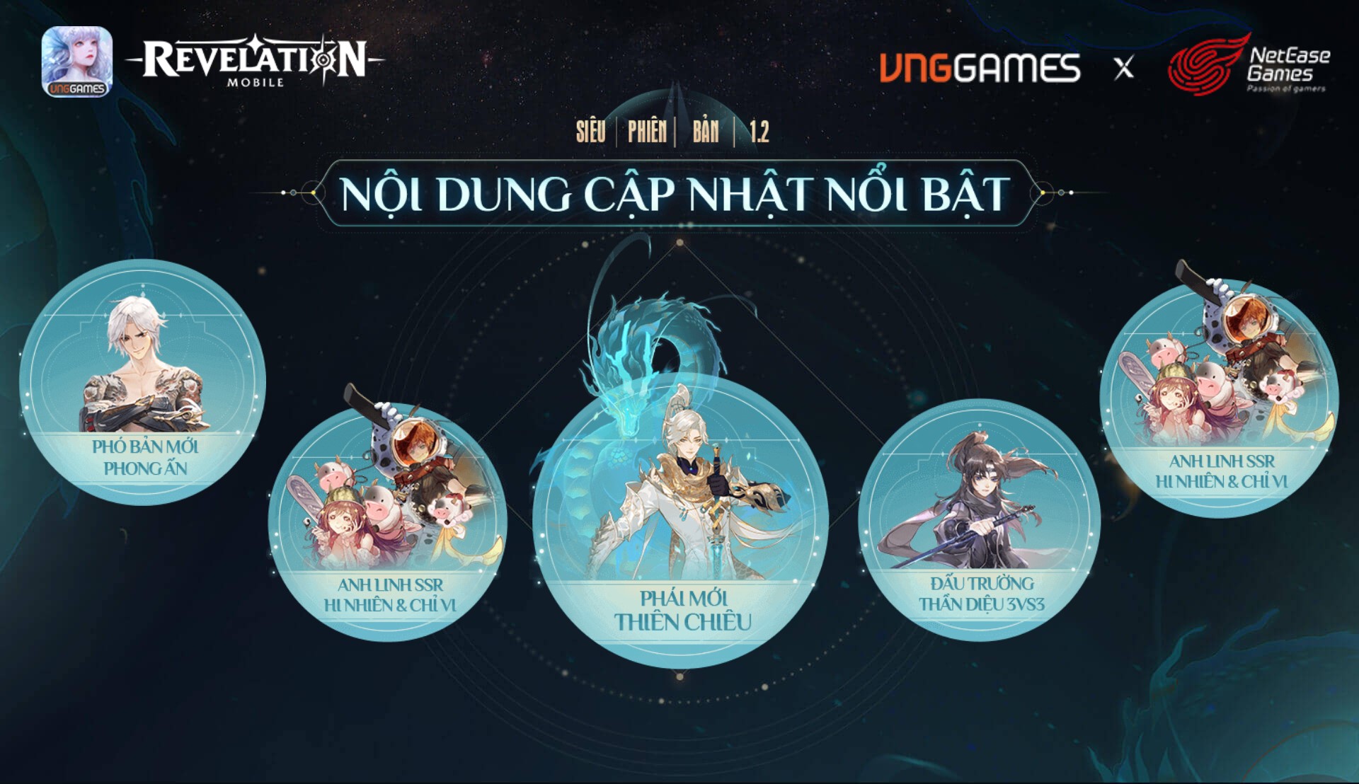 Bom tấn Revelation: Thiên Dụ cập nhật Siêu phiên bản Kiếm Lạc Thương Khung - Mệnh Định Thiên Tuyệt 30.03.2023