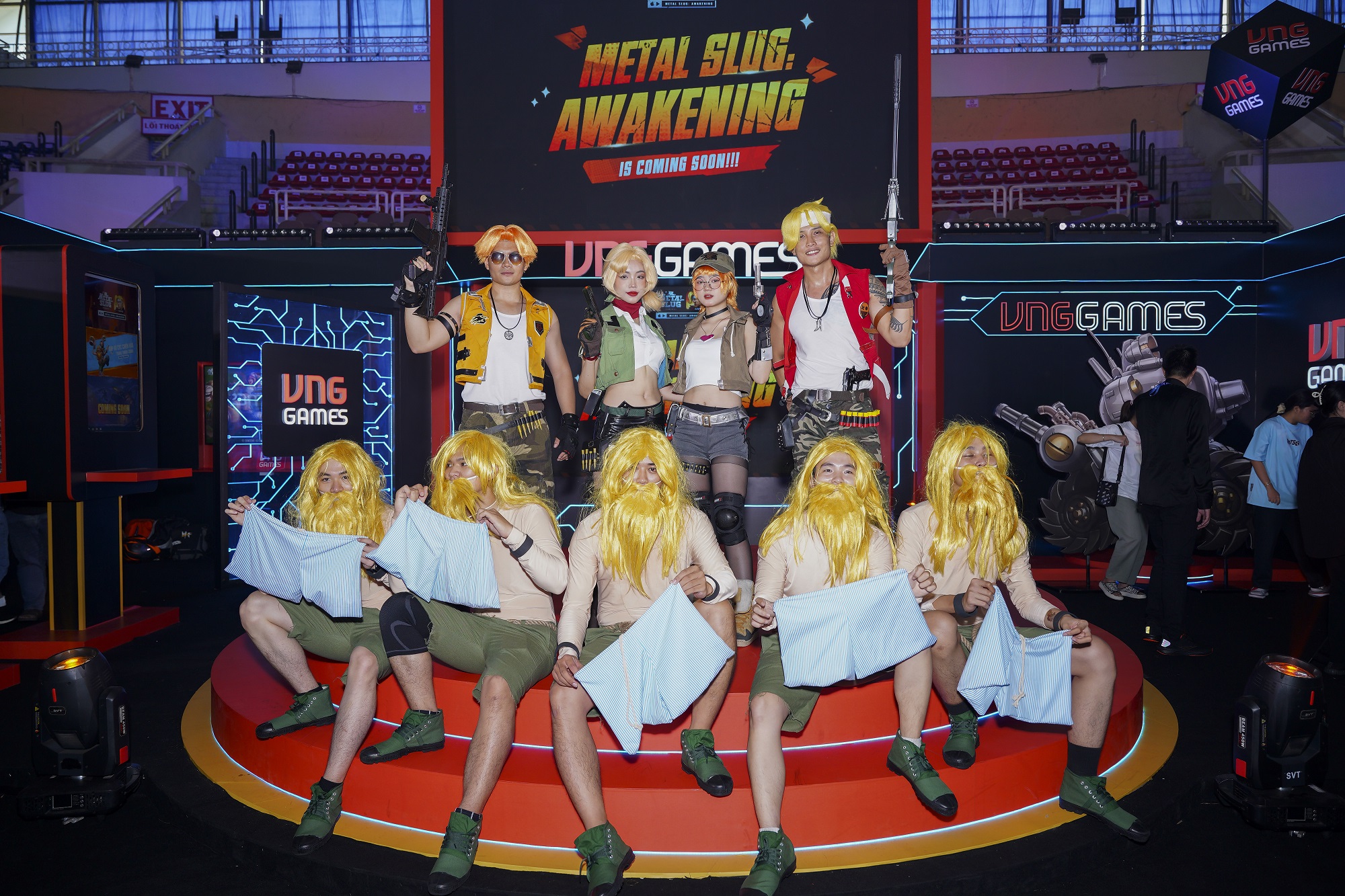 "Rambo lùn" Metal Slug Awakening khuấy đảo sân khấu VNGGames tại Vietnam Gameverse 2023