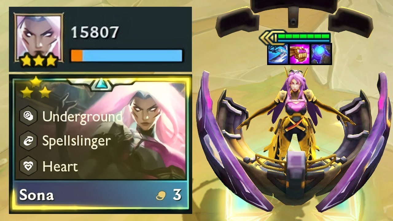 DTCL: Hướng dẫn đội hình Sona Tình Nhân vừa hồi phục vừa khống chế cực tốt tại bản 8.5