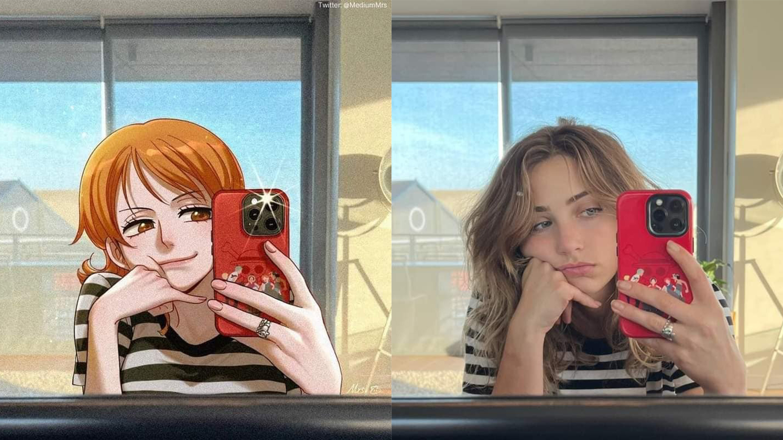 Cộng đồng mê mẩn với vẻ đẹp của nữ diễn viên thủ vai Nami trong One Piece Live Action