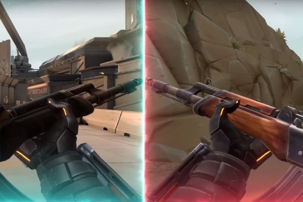 Người hâm mộ nghĩ rằng skin mới của Valorant chính là bản copy skin mặc định của CS:GO