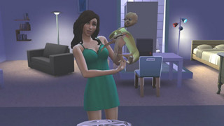 The Sims 4 xuất hiện Bug mới, biến em bé thành quái vật biến dạng