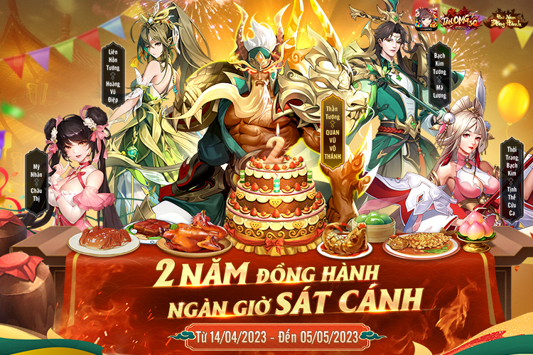Sinh nhật 2 tuổi linh đình của Tân OMG3Q – VNG, mạnh tay tặng ngay vật phẩm bạch kim miễn phí cho game thủ 