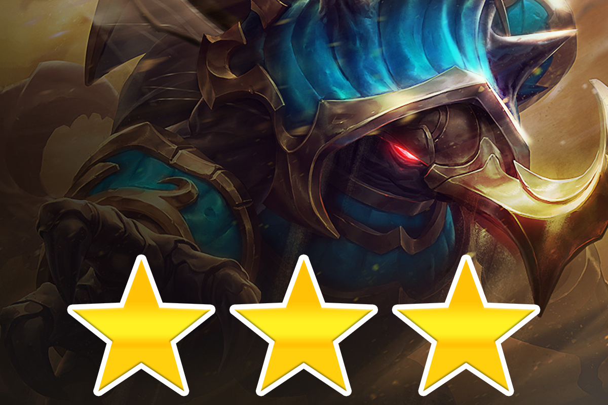 DTCL: Lối chơi Rammus chủ lực từ kì thủ Thách Đấu, sao lại không?