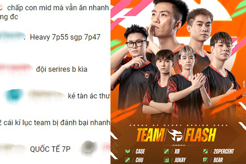 DTDV Spring 2023: Fans argue fiercely about Team Flash’s poor performance