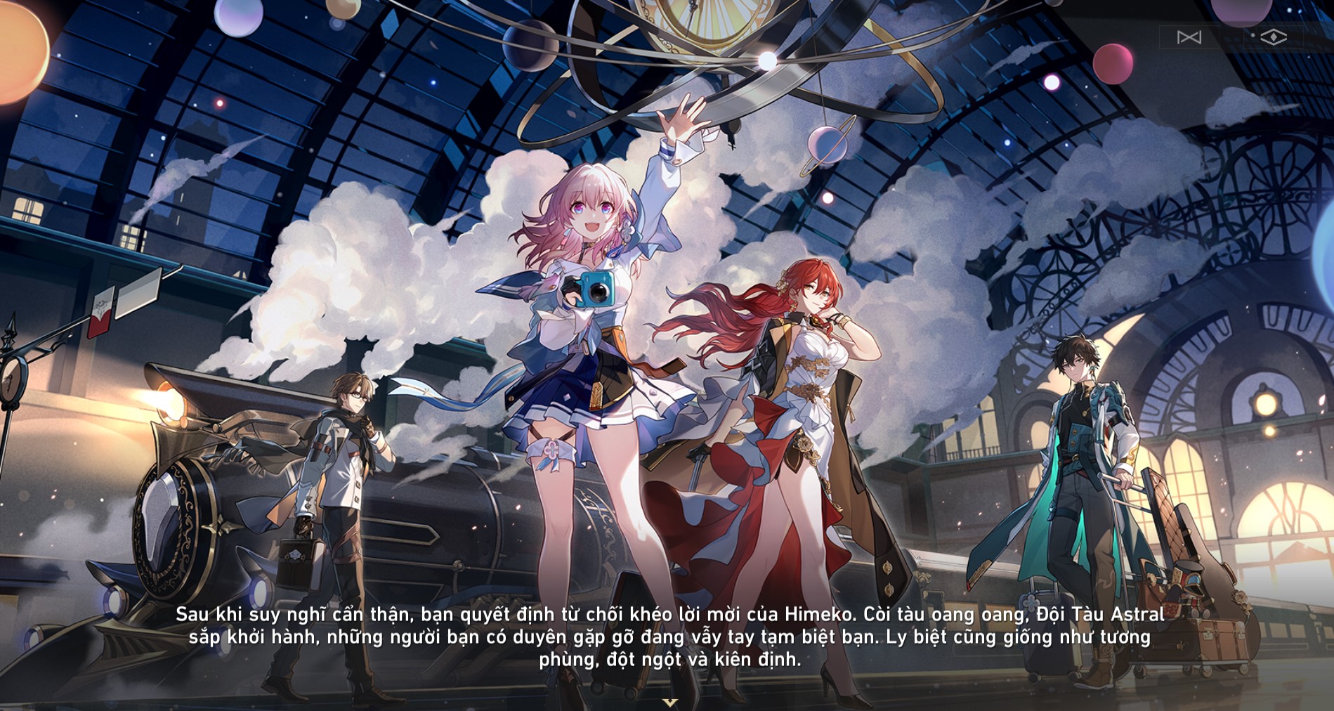 Honkai Star Rail - Người chơi có thể chọn kết thúc game ngay từ nhiệm vụ đầu tiên của game