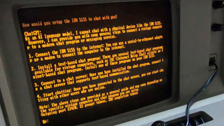 ChatGPT giờ đây có thể chạy trên PC siêu cổ, được sản xuất từ năm 1985