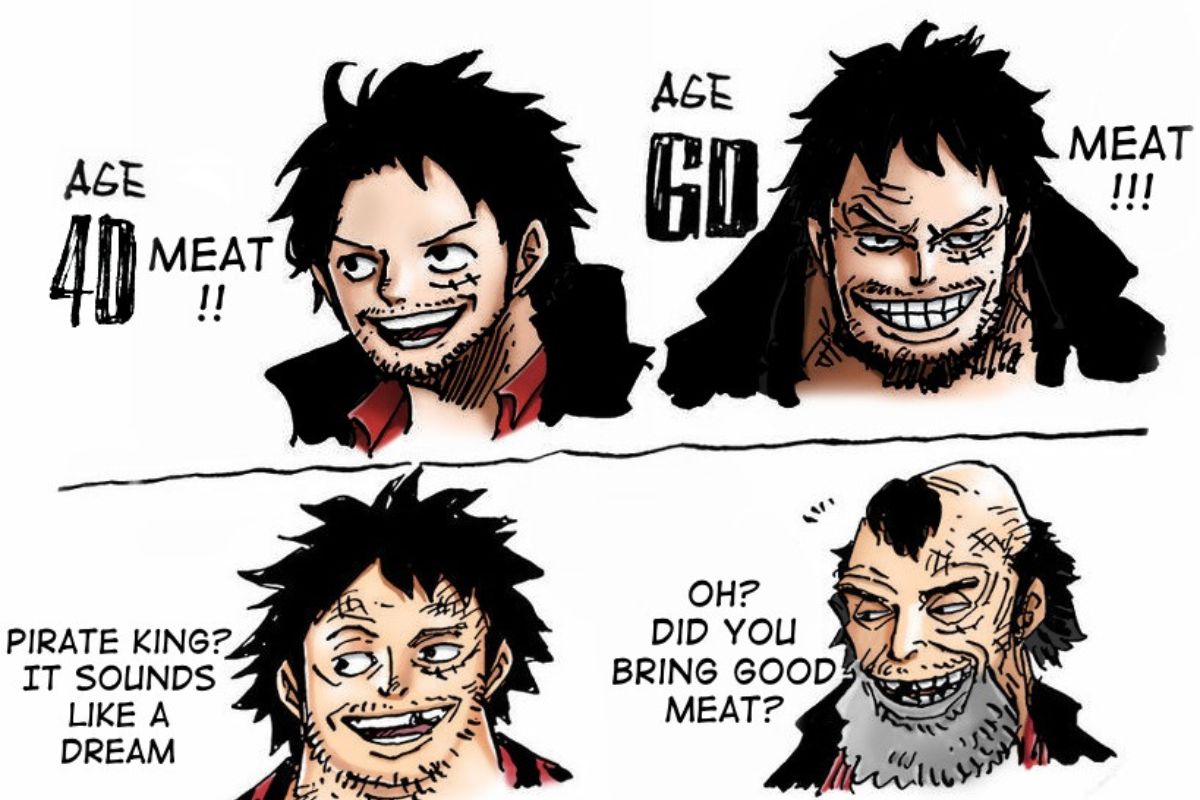  Tương lai các nhân vật One Piece khi về già là thế này đây!