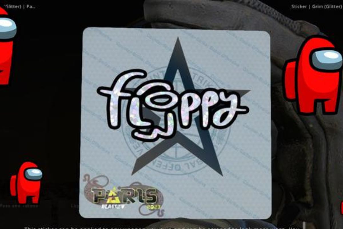 Tuyển thủ CS:GO mang hẳn Among Us vào sticker cá nhân của mình trong một giải đấu lớn