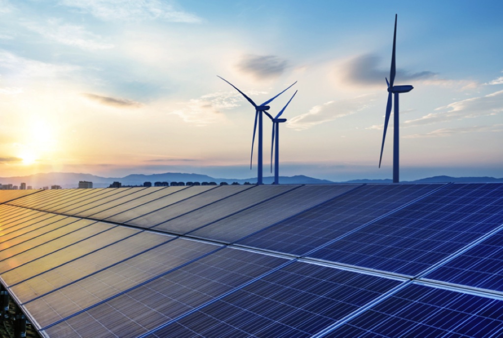 Trang trại năng lượng mặt trời và gió trên sa mạc đầu tiên của Trung Quốc đi vào hoạt động