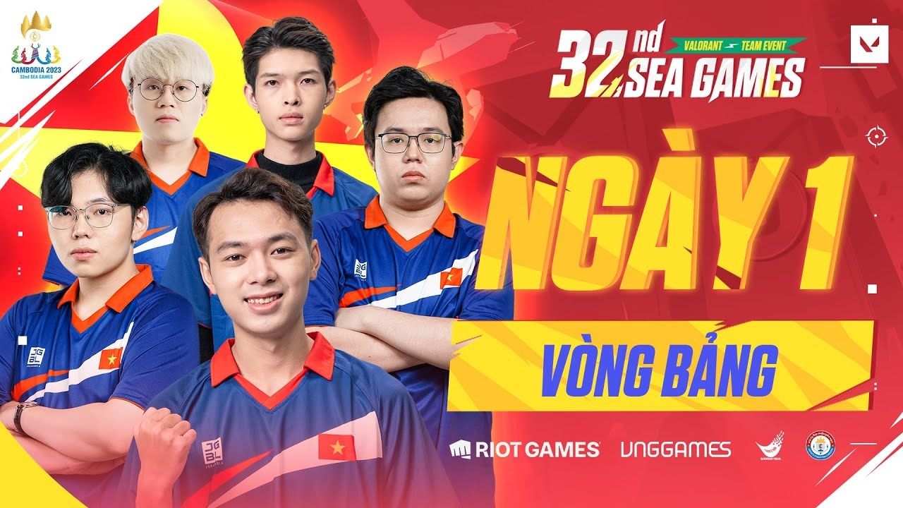 SEA Games 32: Vòng bảng VALORANT Ngày thi đấu thứ nhất - Việt Nam gặp Philippines