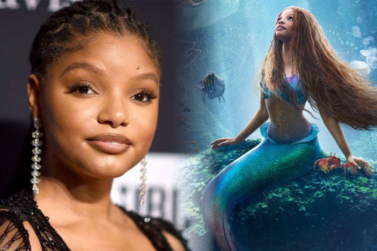 Nữ diễn viên Halle Bailey lại khiến khán giả không hài lòng khi ngày ra mắt Nàng Tiên Cá đang đến gần