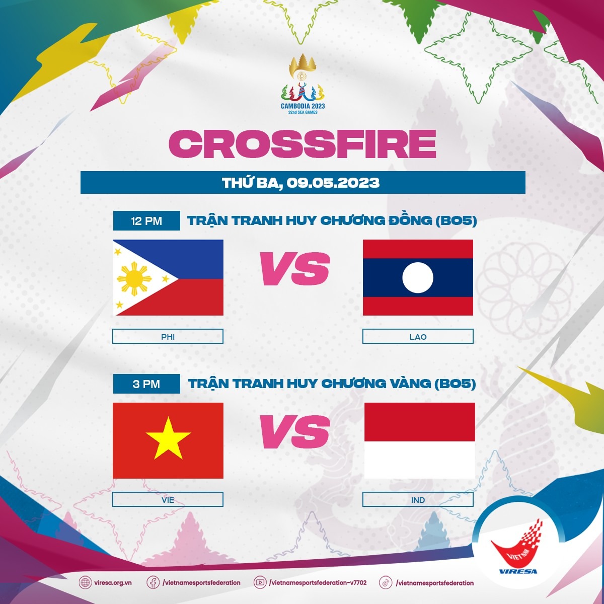 SEA Games 32: Chung kết Đột Kích - Việt Nam đối diện thử thách mang tên Indonesia