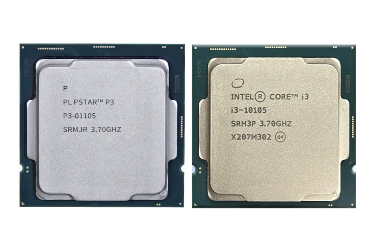 Một hãng công nghệ Trung Quốc công bố một con chip trông rất giống với Intel Core i3