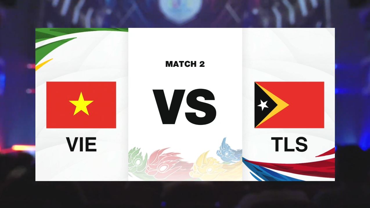 SEA Games 32: Mobile Legends Bang Bang Đồng đội Nam - Việt Nam ra quân đấu Timor Leste